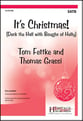 It's Christmas! SATB choral sheet music cover